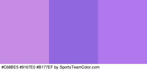 #C68BE5 #9167E0 #B177EF Colors