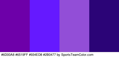 #6D00A8 #6519FF #934ED8 #2B0477 Colors