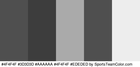 #4F4F4F #3D3D3D #AAAAAA #4F4F4F #EDEDED Colors