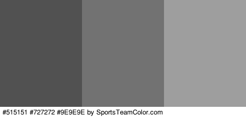 #515151 #727272 #9E9E9E Colors