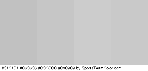 #C1C1C1 #C6C6C6 #CCCCCC #C9C9C9 Colors