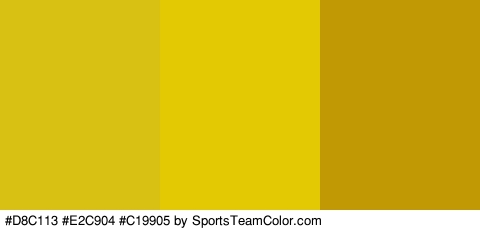 #D8C113 #E2C904 #C19905 Colors