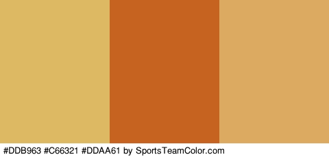 #DDB963 #C66321 #DDAA61 Colors