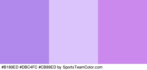 #B189ED #DBC4FC #CB89ED Colors