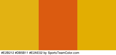 #E2B212 #DB5B11 #E2AE02 Colors