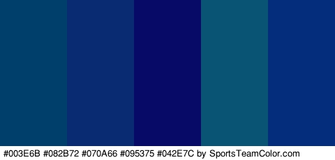 #003E6B #082B72 #070A66 #095375 #042E7C Colors