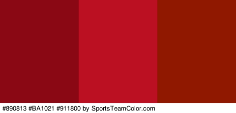 #890813 #BA1021 #911800 Colors