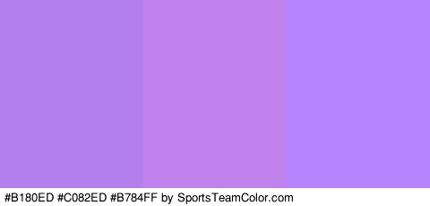 #B180ED #C082ED #B784FF Colors