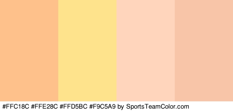 #FFC18C #FFE28C #FFD5BC #F9C5A9 Colors