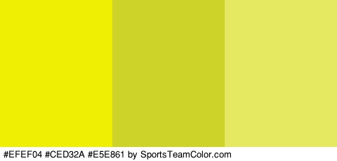 #EFEF04 #CED32A #E5E861 Colors