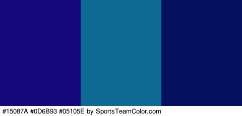 #15087A #0D6B93 #05105E Colors