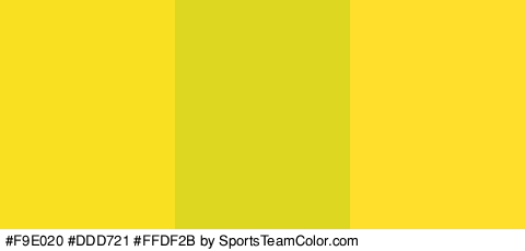 #F9E020 #DDD721 #FFDF2B Colors