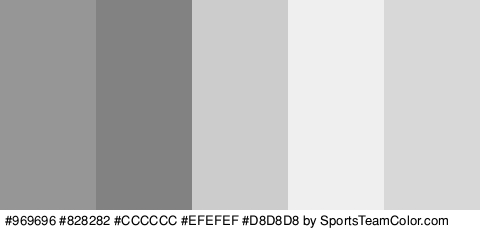 #969696 #828282 #CCCCCC #EFEFEF #D8D8D8 Colors