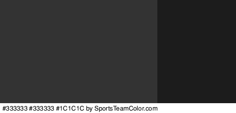 #333333 #333333 #1C1C1C Colors