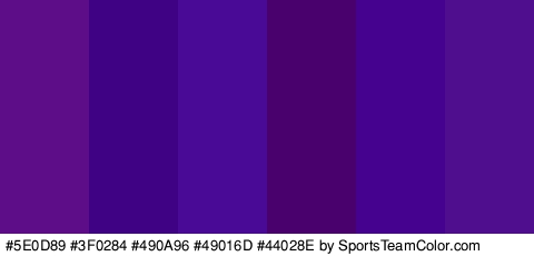 #5E0D89 #3F0284 #490A96 #49016D #44028E #4E0E8E Colors