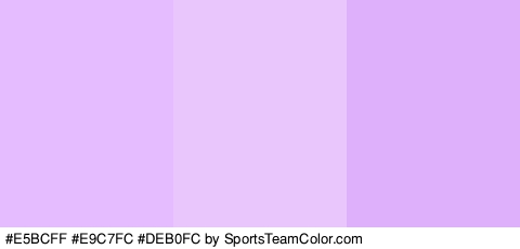 #E5BCFF #E9C7FC #DEB0FC Colors