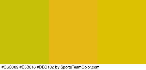 #C6C009 #E5B816 #DBC102 Colors