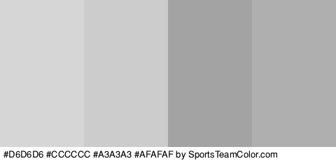 #D6D6D6 #CCCCCC #A3A3A3 #AFAFAF Colors