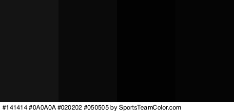 #141414 #0A0A0A #020202 #050505 Colors