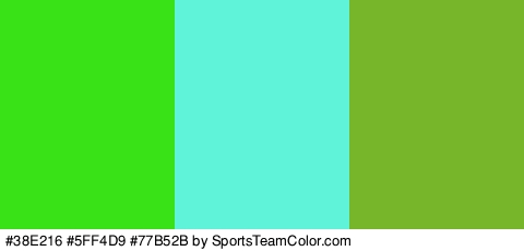 #38E216 #5FF4D9 #77B52B Colors