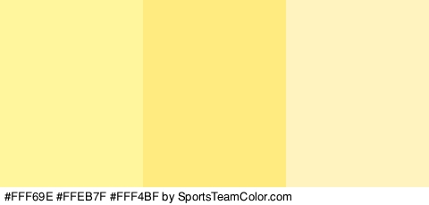 #FFF69E #FFEB7F #FFF4BF Colors