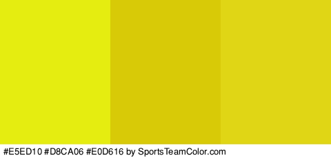 #E5ED10 #D8CA06 #E0D616 Colors