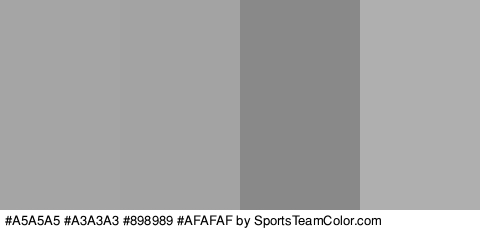 #A5A5A5 #A3A3A3 #898989 #AFAFAF Colors