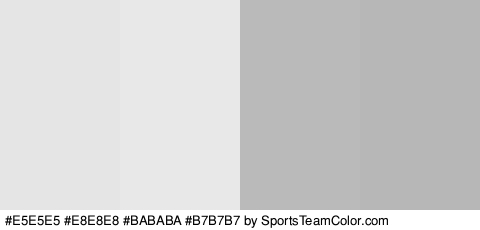 #E5E5E5 #E8E8E8 #BABABA #B7B7B7 Colors