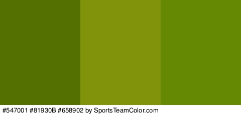 #547001 #81930B #658902 Colors