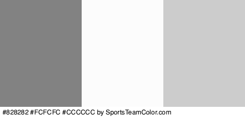 #828282 #FCFCFC #CCCCCC Colors