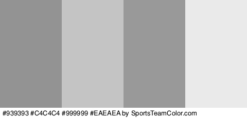 #939393 #C4C4C4 #999999 #EAEAEA Colors