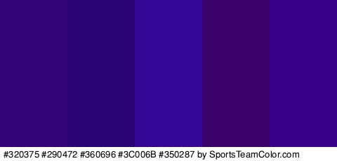 #320375 #290472 #360696 #3C006B #350287 Colors