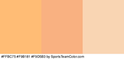 #FFBC75 #F9B181 #F9D5B3 Colors