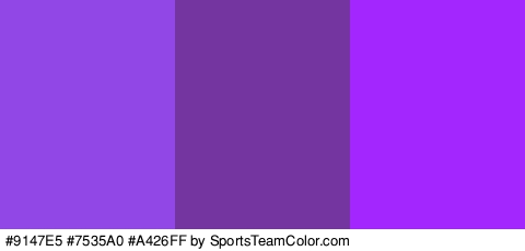 #9147E5 #7535A0 #A426FF Colors