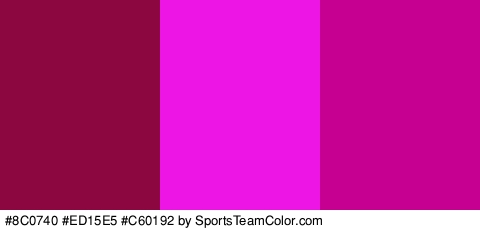 #8C0740 #ED15E5 #C60192 Colors