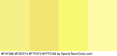 #F4F286 #F2E574 #F7F972 #FFFCA8 Colors