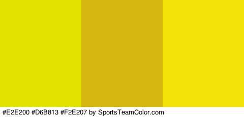 #E2E200 #D6B813 #F2E207 Colors