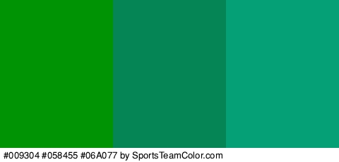 #009304 #058455 #06A077 Colors