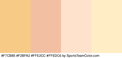 #F7CB85 #F2BFA2 #FFE2CC #FFEDC6 Colors