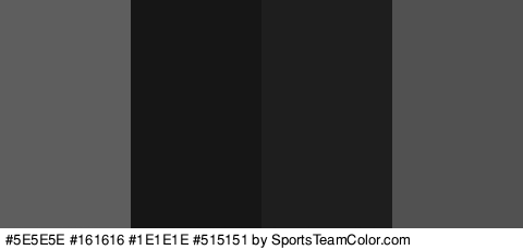 #5E5E5E #161616 #1E1E1E #515151 Colors