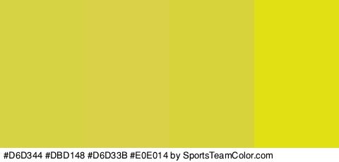 #D6D344 #DBD148 #D6D33B #E0E014 Colors