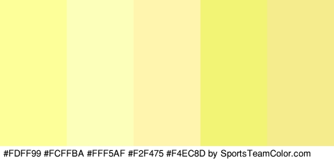 #FDFF99 #FCFFBA #FFF5AF #F2F475 #F4EC8D Colors