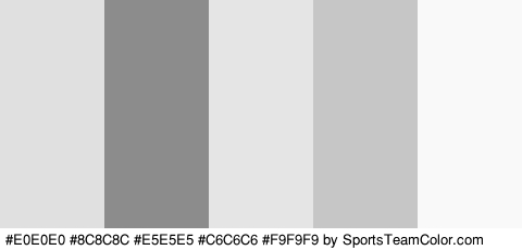 #E0E0E0 #8C8C8C #E5E5E5 #C6C6C6 #F9F9F9 Colors