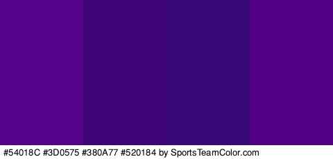 #54018C #3D0575 #380A77 #520184 Colors