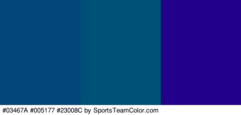 #03467A #005177 #23008C Colors