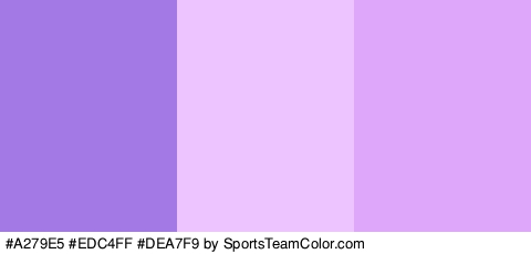 #A279E5 #EDC4FF #DEA7F9 Colors