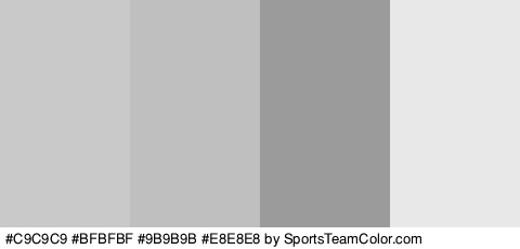 #C9C9C9 #BFBFBF #9B9B9B #E8E8E8 Colors