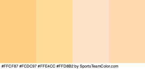 #FFCF87 #FCDC97 #FFE4CC #FFD8B2 Colors