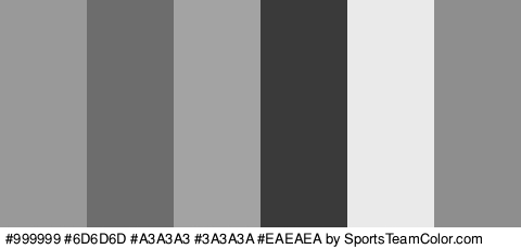 #999999 #6D6D6D #A3A3A3 #3A3A3A #EAEAEA #8E8E8E Colors