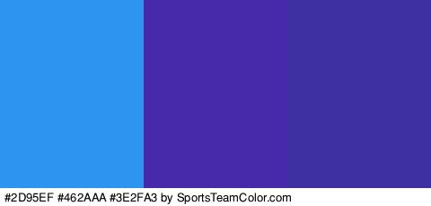 #2D95EF #462AAA #3E2FA3 Colors